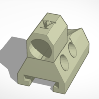 Small nerf lazer holder 3D Printing 304483