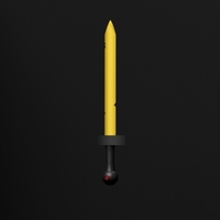 Adventure Time Golden Sword (Season 1) *LIFE SIZE* - Thumbnail 2