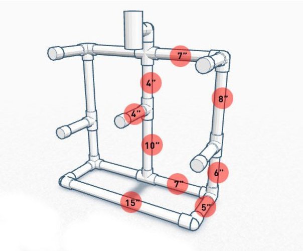 Feederbot (DIY Filament Rack) 3D Print 30451