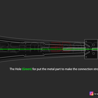 HardEdge Sword Cloud - Final Fantasy VII remake 3D print model - Thumbnail 22