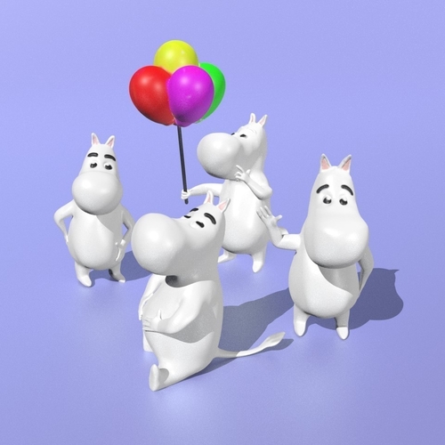 Moomin 4 pack