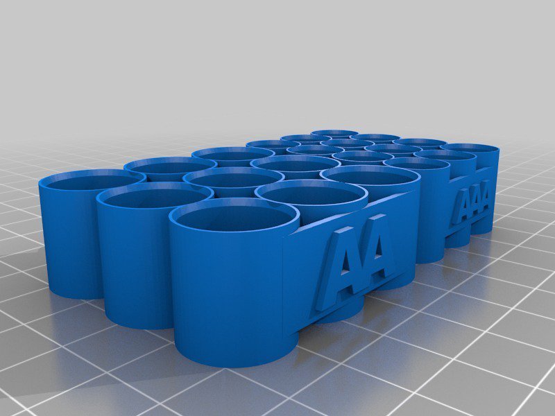 AA & AAA Battery Holder