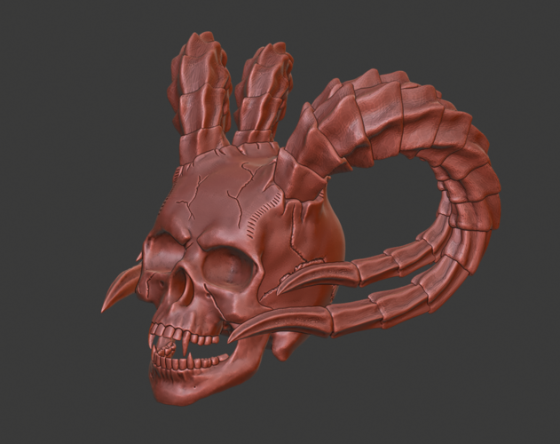 hell skull