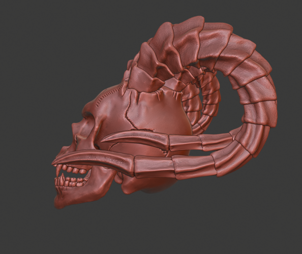 hell skull 3D Print 304555
