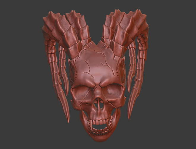 hell skull 3D Print 304556
