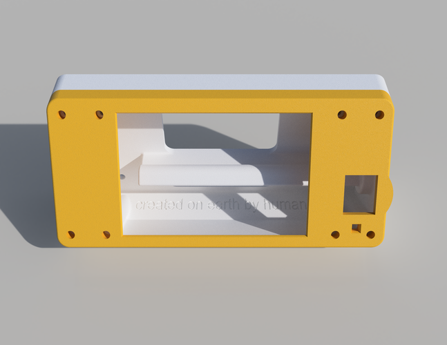 Lerdge screen case for ZAV_ver. 2 3D Print 304571