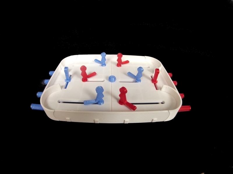 Mini Table Hockey 100% 3D Printable
