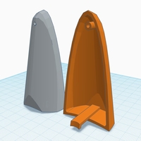 Model of KTM 690 Blinker Lens / Cover - Thumbnail 3