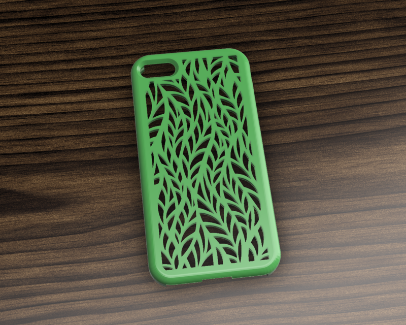CASE IPHONE 7/8 LEAF MOTIVE