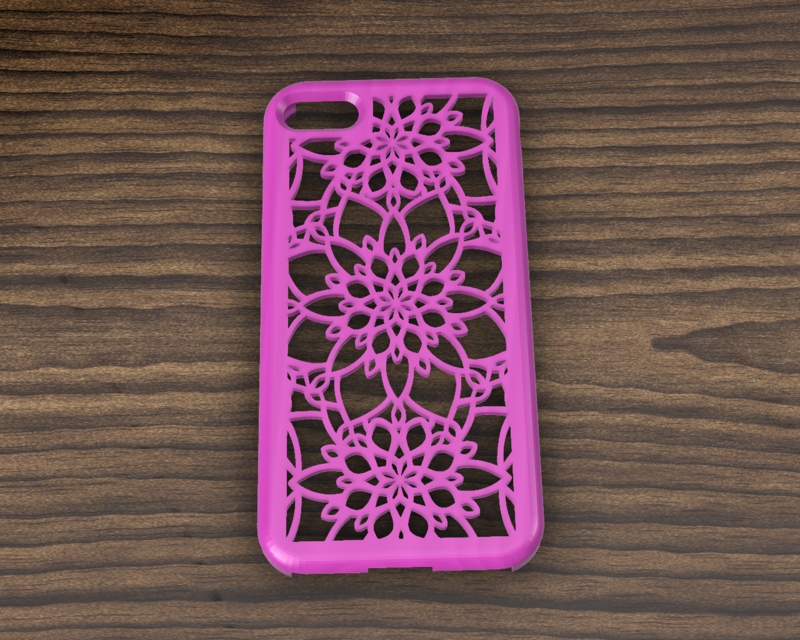 CASE IPHONE 7/8 FLOWERS MOTIVE