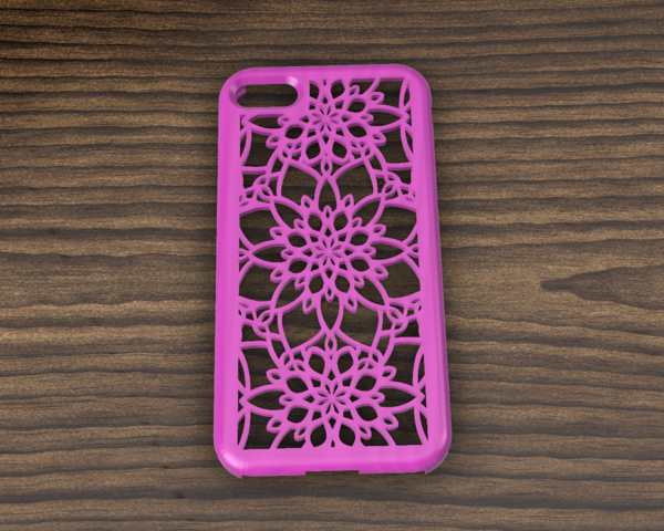 CASE IPHONE 7/8 FLOWERS MOTIVE