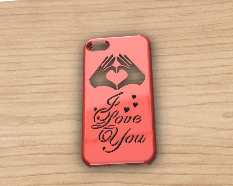 CASE IPHONE 7/8 I LOVE YOU
