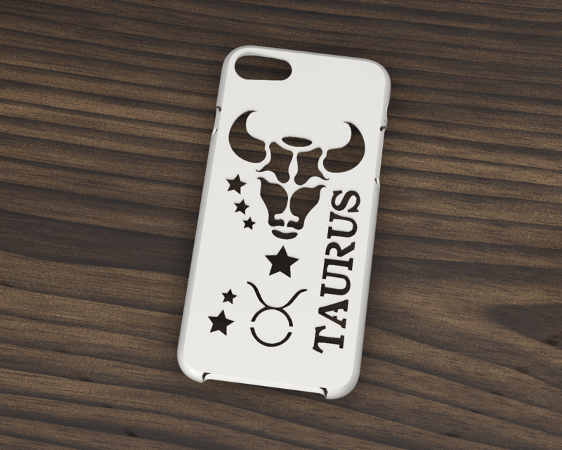 CASE IPHONE 7/8 TAURUS SIGN