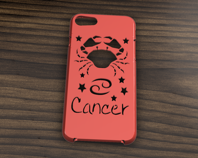 CASE IPHONE 7/8 CANCER SIGN