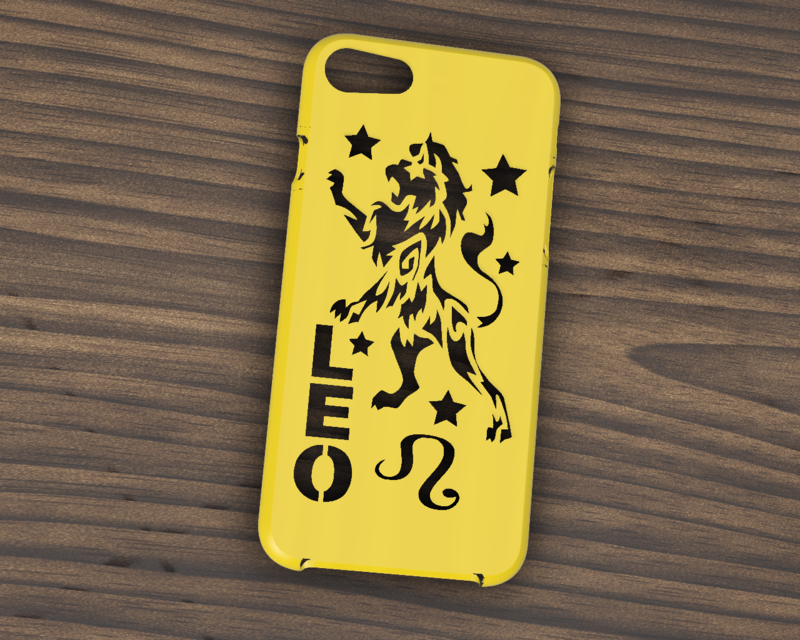 CASE IPHONE 7/8 LEO SIGN