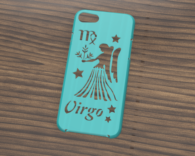 CASE IPHONE 7/8 VIRGO SIGN 3D Print 304904