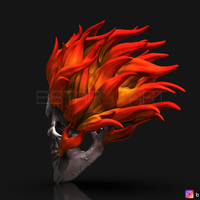 Ghost Rider mask -Agents of SHIELD - Marvel comics  - Thumbnail 3