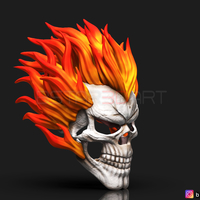 Ghost Rider mask -Agents of SHIELD - Marvel comics  - Thumbnail 7