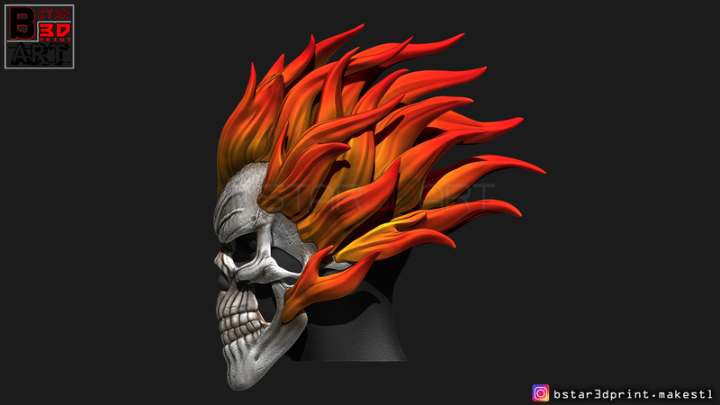 Ghost Rider mask -Agents of SHIELD - Marvel comics - Pinshape