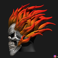 Ghost Rider mask -Agents of SHIELD - Marvel comics  - Thumbnail 11