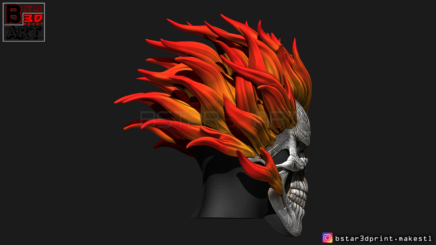 Ghost Rider mask -Agents of SHIELD - Marvel comics  3D Print 304918