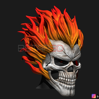 Ghost Rider mask -Agents of SHIELD - Marvel comics  - Thumbnail 15