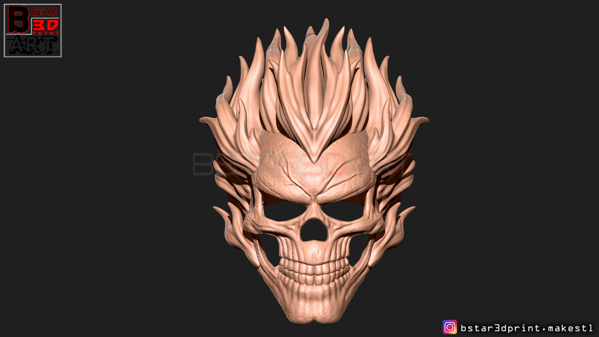 Ghost Rider mask -Agents of SHIELD - Marvel comics  3D Print 304920