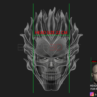 Ghost Rider mask -Agents of SHIELD - Marvel comics  - Thumbnail 20