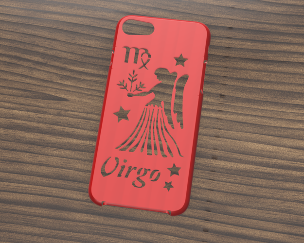 CASE IPHONE 7/8 VIRGO SIGN 3D Print 304932