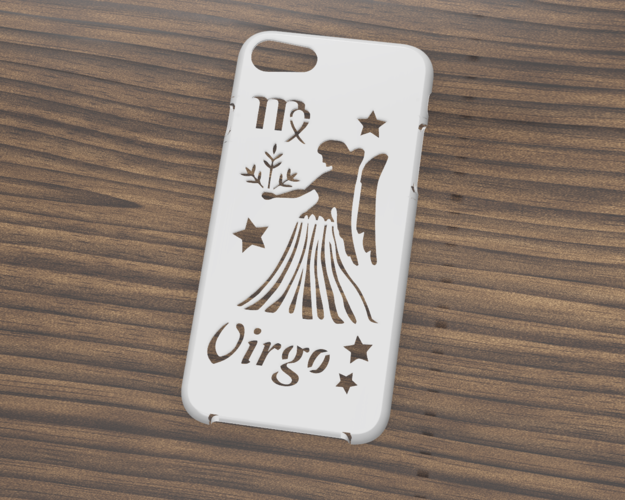 CASE IPHONE 7/8 VIRGO SIGN 3D Print 304934