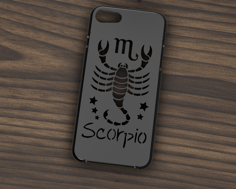 CASE IPHONE 7/8 SCORPIO SIGN