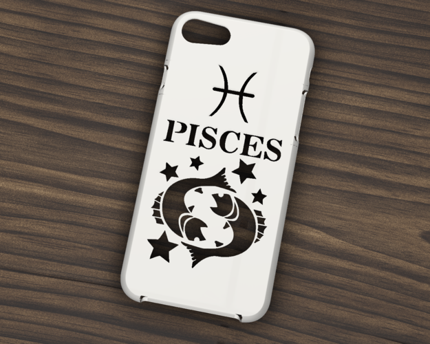 CASE IPHONE 7/8 PISCES SIGN 3D Print 304978