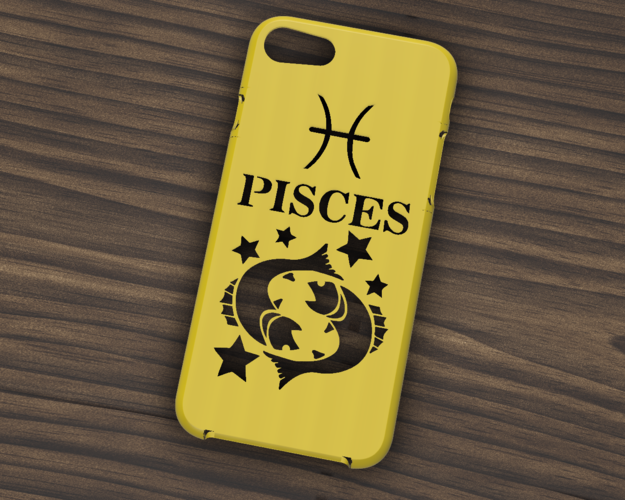 CASE IPHONE 7/8 PISCES SIGN 3D Print 304981