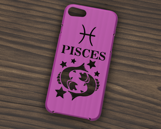 CASE IPHONE 7/8 PISCES SIGN 3D Print 304983