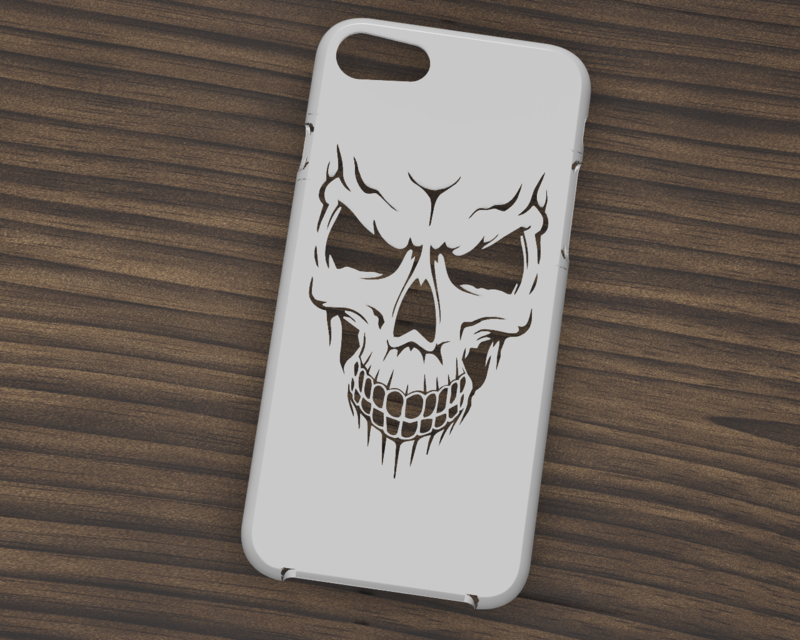 CASE IPHONE 7/8 SKULL