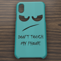 CASE IPHONE X/XS DONT TOUCH - Thumbnail 5