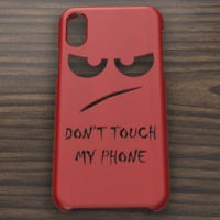 CASE IPHONE X/XS DONT TOUCH - Thumbnail 6