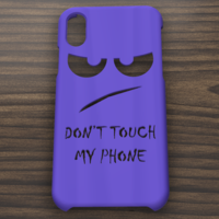 CASE IPHONE X/XS DONT TOUCH - Thumbnail 7