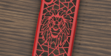 CARCASA IPHONE X-XS LION 3D model