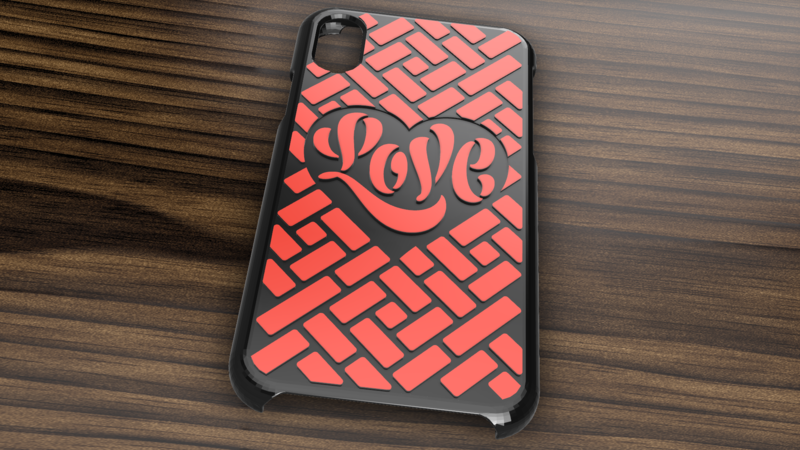 CASE IPHONE X/XS LOVE