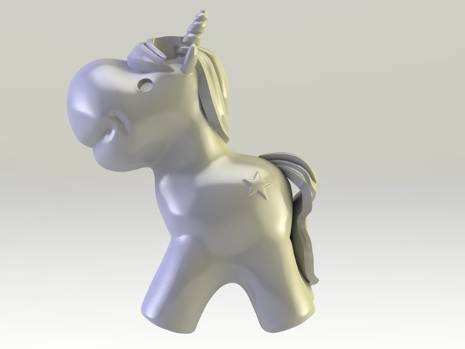 Little Unicorn 3D Print 305045