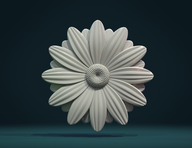 daisy zbrush 3d print