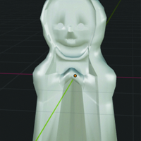 Small OUR LADY OF FÁTIMA 3D Printing 305170