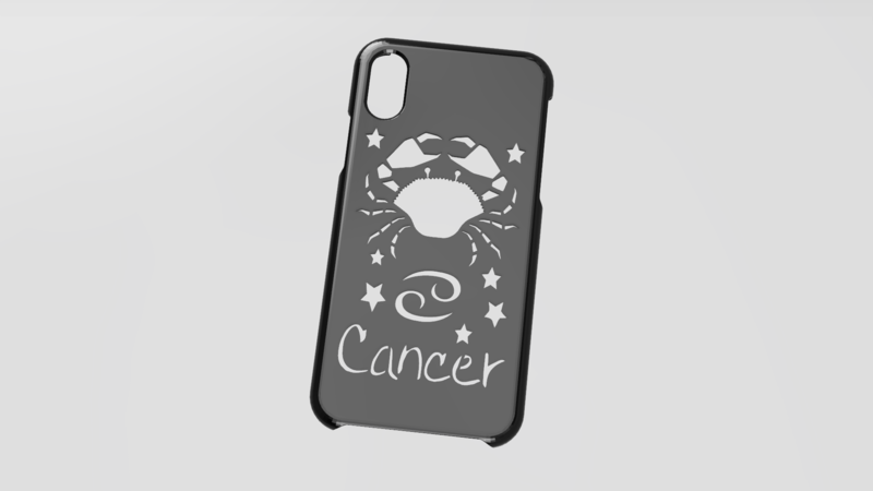 CASE IPHONE X/XS CANCER SIGN
