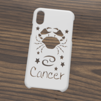 CASE IPHONE X/XS CANCER SIGN - Thumbnail 3