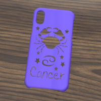 CASE IPHONE X/XS CANCER SIGN - Thumbnail 4