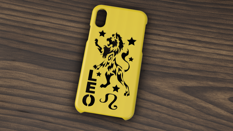 CASE IPHONE X/XS LEO SIGN