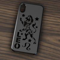 CASE IPHONE X/XS LEO SIGN - Thumbnail 4