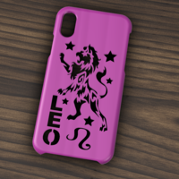 CASE IPHONE X/XS LEO SIGN - Thumbnail 5