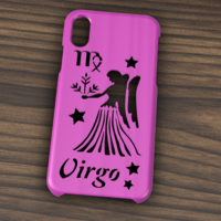 Small CASE IPHONE X/XS VIRGO SIGN 3D Printing 305742